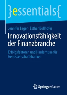 Abbildung von Leger / Bollhöfer | Innovationsfähigkeit der Finanzbranche | 1. Auflage | 2024 | beck-shop.de