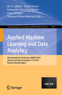 Abbildung von Jabbar / Tiwari | Applied Machine Learning and Data Analytics | 1. Auflage | 2024 | beck-shop.de