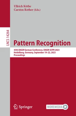 Abbildung von Köthe / Rother | Pattern Recognition | 1. Auflage | 2024 | beck-shop.de
