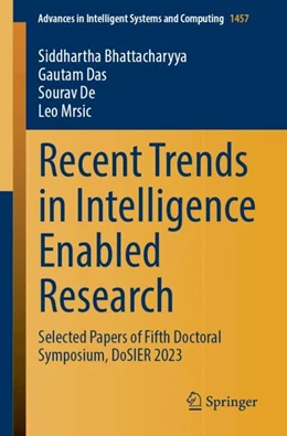Abbildung von Bhattacharyya / Das | Recent Trends in Intelligence Enabled Research | 1. Auflage | 2024 | 1457 | beck-shop.de
