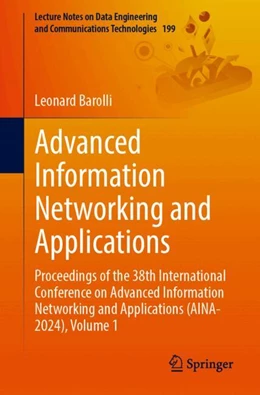 Abbildung von Barolli | Advanced Information Networking and Applications | 1. Auflage | 2024 | 199 | beck-shop.de