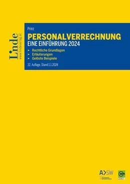 Abbildung von Prinz | Personalverrechnung | 32. Auflage | 2024 | beck-shop.de