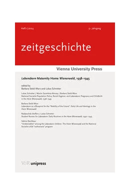 Abbildung von Stelzl-Marx / Schretter | Lebensborn Maternity Home Wienerwald, 1938–1945 | 1. Auflage | 2024 | beck-shop.de