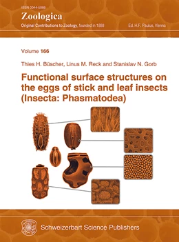 Abbildung von Büscher / Reck | Functional surface structures on the eggs of stick and leaf insects (Insecta: Phasmatodea) | 1. Auflage | 2024 | 166 | beck-shop.de