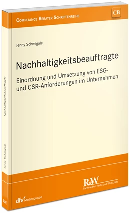 Abbildung von Schmigale | Nachhaltigkeitsbeauftragte | 1. Auflage | 2024 | beck-shop.de