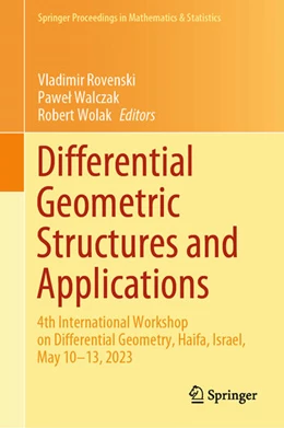 Abbildung von Rovenski / Walczak | Differential Geometric Structures and Applications | 1. Auflage | 2024 | beck-shop.de