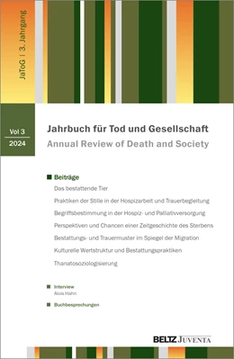 Abbildung von Benkel / Meitzler | Jahrbuch für Tod und Gesellschaft 2024 | 1. Auflage | 2024 | 3 | beck-shop.de