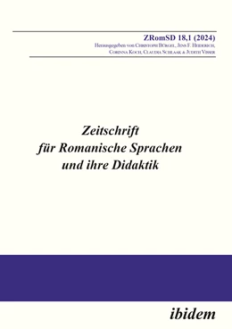 Abbildung von Bürgel / Heiderich | Zeitschrift für Romanische Sprachen und ihre Didaktik | 1. Auflage | 2024 | beck-shop.de