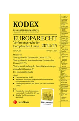 Abbildung von Doralt | KODEX EU-Verfassungsrecht (Europarecht) 2024/25 - inkl. App | 31. Auflage | 2024 | beck-shop.de