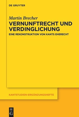 Abbildung von Brecher | Vernunftrecht und Verdinglichung | 1. Auflage | 2024 | beck-shop.de