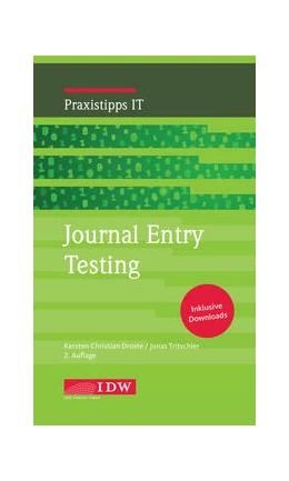 Abbildung von Droste / Tritschler | Journal Entry Testing | 2. Auflage | 2024 | beck-shop.de