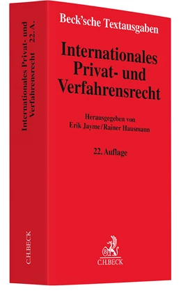 Abbildung von Internationales Privat- und Verfahrensrecht | 22. Auflage | 2024 | beck-shop.de