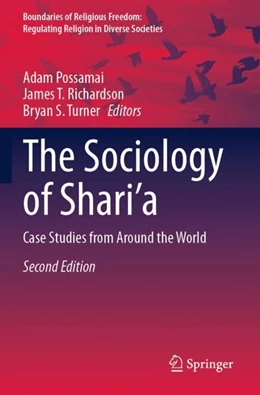 Abbildung von Possamai / Richardson | The Sociology of Shari’a | 2. Auflage | 2024 | beck-shop.de