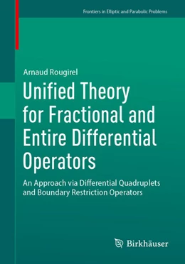 Abbildung von Unified Theory for Fractional and Entire Differential Operators | 1. Auflage | 2024 | beck-shop.de