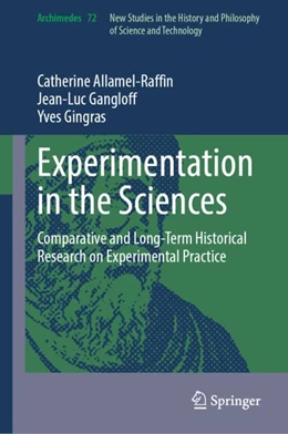 Abbildung von Allamel-Raffin / Gangloff | Experimentation in the Sciences | 1. Auflage | 2024 | 72 | beck-shop.de