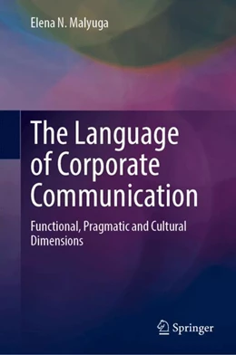 Abbildung von Malyuga | The Language of Corporate Communication | 1. Auflage | 2024 | beck-shop.de