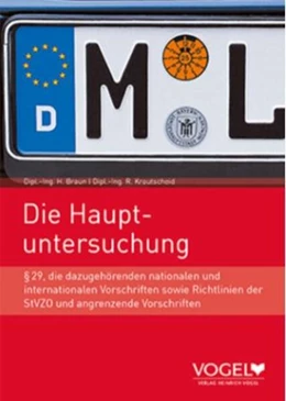 Abbildung von Braun / Krautscheid | Die Hauptuntersuchung | 25. Auflage | 2024 | beck-shop.de