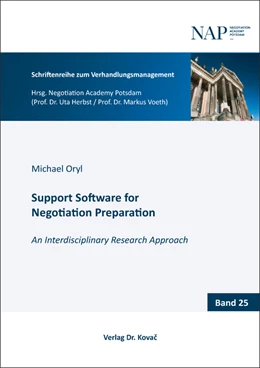 Abbildung von Oryl | Support Software for Negotiation Preparation | 1. Auflage | 2024 | 25 | beck-shop.de