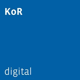 Abbildung von KoR digital | 1. Auflage | 2024 | beck-shop.de