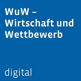 Abbildung von WuW - Wirtschaft und Wettbewerb digital | 1. Auflage | 2024 | beck-shop.de