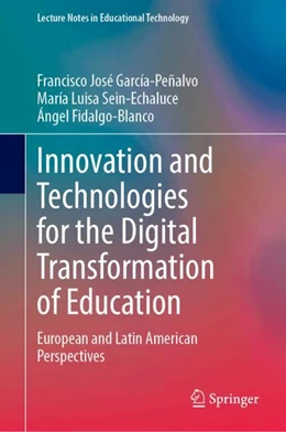 Abbildung von García-Peñalvo / Sein-Echaluce | Innovation and Technologies for the Digital Transformation of Education | 1. Auflage | 2024 | beck-shop.de