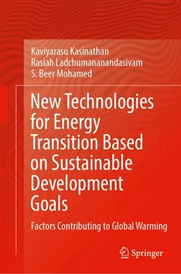 Abbildung von Kasinathan / Ladchumananandasivam | New Technologies for Energy Transition Based on Sustainable Development Goals | 1. Auflage | 2024 | beck-shop.de