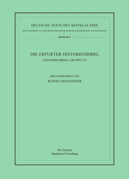 Abbildung von Bentzinger | Die Erfurter Historienbibel | 1. Auflage | 2024 | beck-shop.de