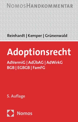 Abbildung von Reinhardt / Kemper | Adoptionsrecht | 5. Auflage | 2024 | beck-shop.de
