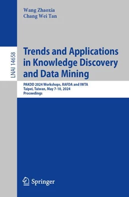 Abbildung von Wang / Tan | Trends and Applications in Knowledge Discovery and Data Mining | 1. Auflage | 2024 | beck-shop.de