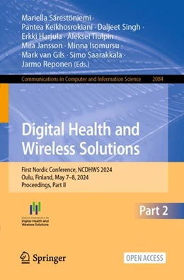 Abbildung von Särestöniemi / Keikhosrokiani | Digital Health and Wireless Solutions | 1. Auflage | 2024 | 2084 | beck-shop.de