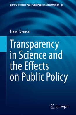 Abbildung von Demsar | Transparency in Science and the Effects on Public Policy | 1. Auflage | 2024 | beck-shop.de