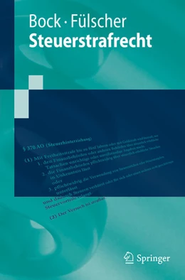 Abbildung von Bock / Fülscher | Steuerstrafrecht | 1. Auflage | 2024 | beck-shop.de