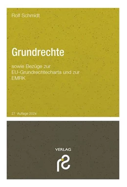 Abbildung von Schmidt | Grundrechte | 27. Auflage | 2024 | beck-shop.de
