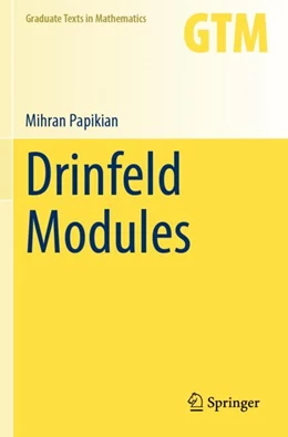Abbildung von Papikian | Drinfeld Modules | 1. Auflage | 2024 | 296 | beck-shop.de