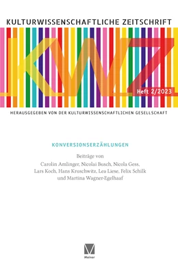 Abbildung von Kulturwissenschaftliche Gesellschaft | Kulturwissenschaftliche Zeitschrift 2/2023 | 1. Auflage | 2024 | beck-shop.de