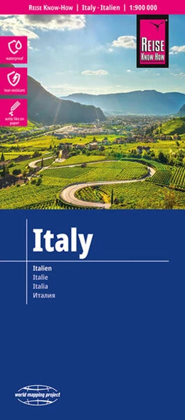 Abbildung von Reise Know-How Landkarte Italien / Italy (1:900.000) | 4. Auflage | 2024 | beck-shop.de