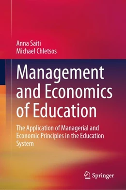 Abbildung von Saiti / Chletsos | Management and Economics of Education | 1. Auflage | 2024 | beck-shop.de
