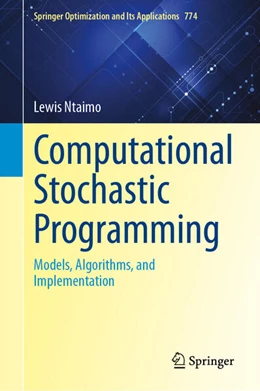Abbildung von Ntaimo | Computational Stochastic Programming | 1. Auflage | 2024 | beck-shop.de