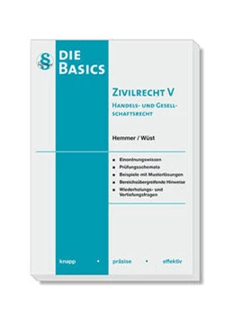 Abbildung von Hemmer / Wüst | Basics Zivilrecht V | 11. Auflage | 2024 | beck-shop.de