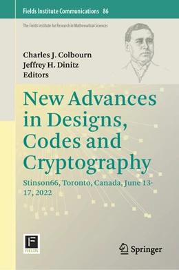 Abbildung von Colbourn / Dinitz | New Advances in Designs, Codes and Cryptography | 1. Auflage | 2024 | beck-shop.de
