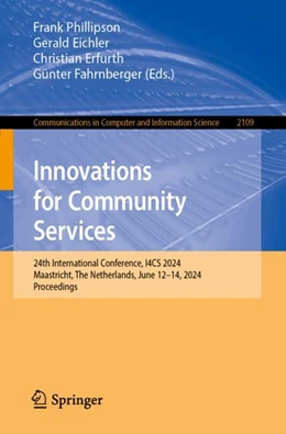 Abbildung von Phillipson / Eichler | Innovations for Community Services | 1. Auflage | 2024 | 2109 | beck-shop.de