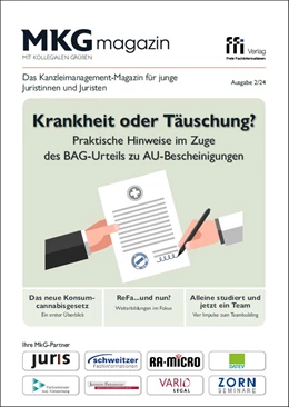 Abbildung von Fachinfo-Magazin MkG • Ausgabe 02/2024 | | 2024 | beck-shop.de