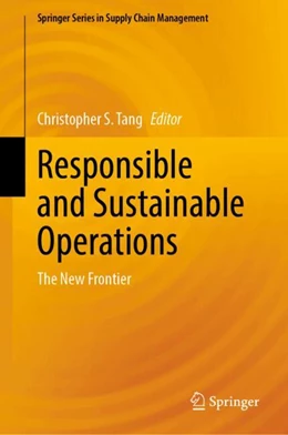 Abbildung von Tang | Responsible and Sustainable Operations | 1. Auflage | 2024 | 24 | beck-shop.de