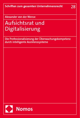 Abbildung von Wense | Aufsichtsrat und Digitalisierung | 1. Auflage | 2024 | beck-shop.de