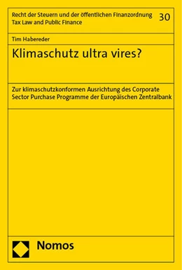 Abbildung von Habereder | Klimaschutz ultra vires? | 1. Auflage | 2023 | beck-shop.de