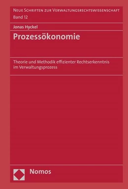Abbildung von Hyckel | Prozessökonomie | 1. Auflage | 2020 | beck-shop.de
