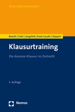 Abbildung von Boeckh / Gietl | Klausurtraining | 3. Auflage | 2021 | beck-shop.de