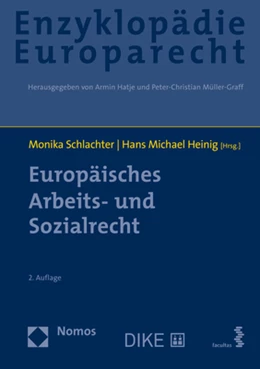 Abbildung von Schlachter / Heinig | Europäisches Arbeits- und Sozialrecht | 2. Auflage | 2021 | beck-shop.de