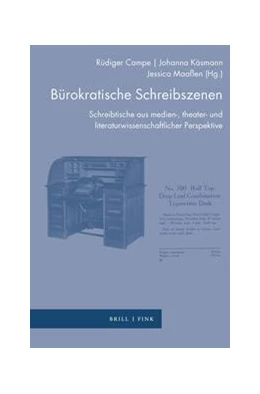 Abbildung von Campe / Käsmann | Bu¿rokratische Schreibszenen | 1. Auflage | 2024 | beck-shop.de