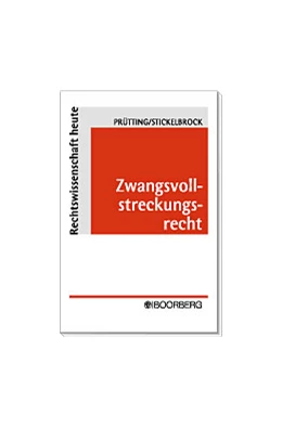 Abbildung von Prütting / Stickelbrock | Zwangsvollstreckungsrecht | 1. Auflage | 2002 | beck-shop.de